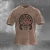God's Gym Men's Washed T-shirt by Inlyline