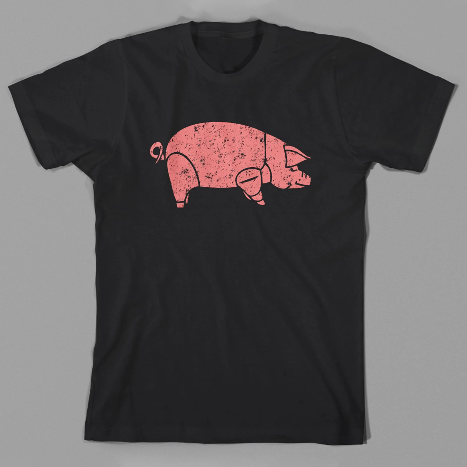 Comstylish Pink Floyd David Gilmour Pig Same Style T-Shirt