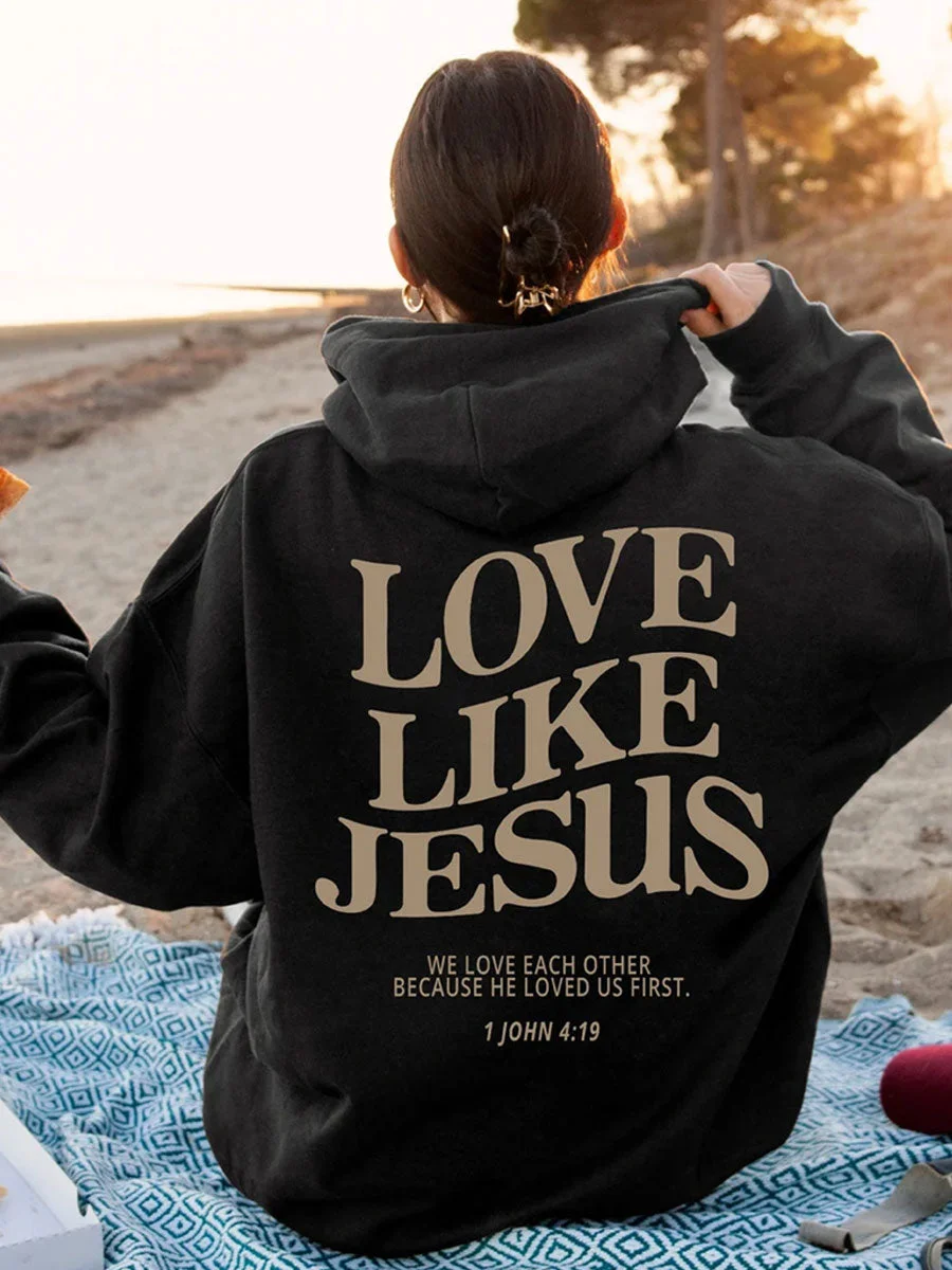 Love Like Jesus Christian Hoodie