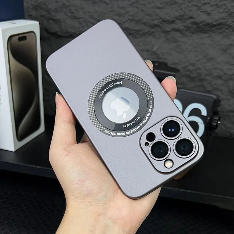 For iPhone 15/14 Series Hollow Out Frosted Mobile Phone Case