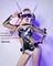 VCSHOES Lady Warrior Cosplay Costume Silver Laser Reflective Bodysuit Headdress Space Dance Outfit Bar Nightclub Party Show Clothes