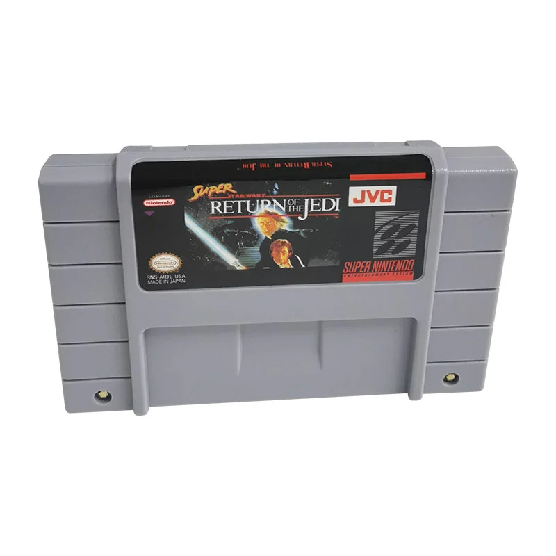 Super Star Wars: Return of the Jedi SNES For Super Nintendo Entertainment System - 16 Bit US Version Game Cartridge