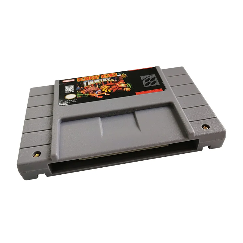 Donkey Kong Country SNES For Super Nintendo Entertainment System - 16 Bit US Version Game Cartridge