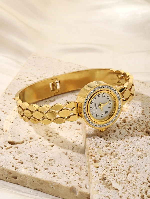 Elegant Solid Color Quartz Women’s Watches