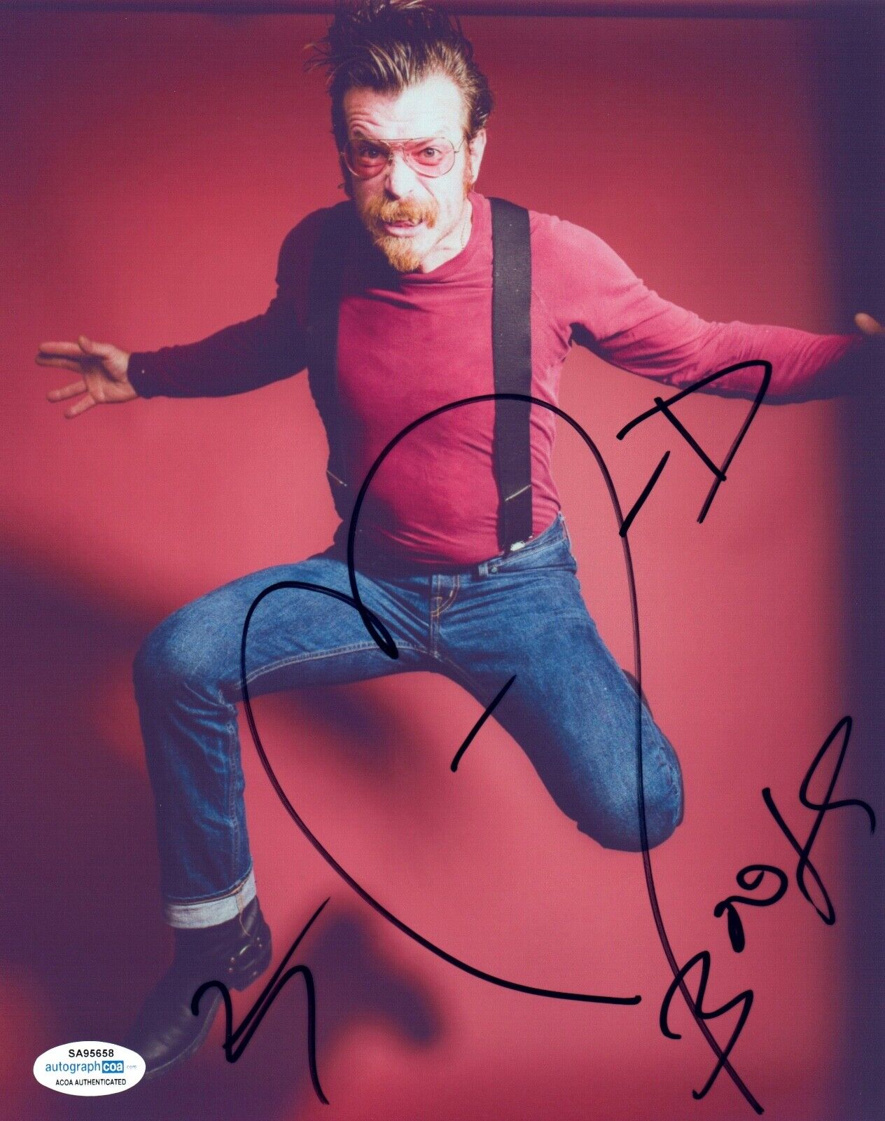 Jesse Hughes Signed Autographed 8x10 Photo Poster painting EODM Eagles of Death Metal ACOA COA