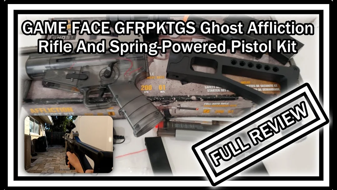 Game Face GFRPKTGS Full-Auto Airsoft BB Rifle