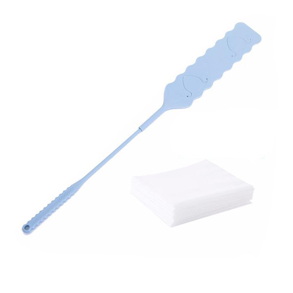 

Long Handle Dust Brush Non-Woven Household Bedroom Cleaning Tools, Blue, 501 Original
