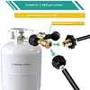 Propane Tank Connector Stable Propane Gauges RV Efficient Tank Propane Regulator
