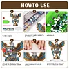 Eagle Double Sided - 5D DIY Ornament