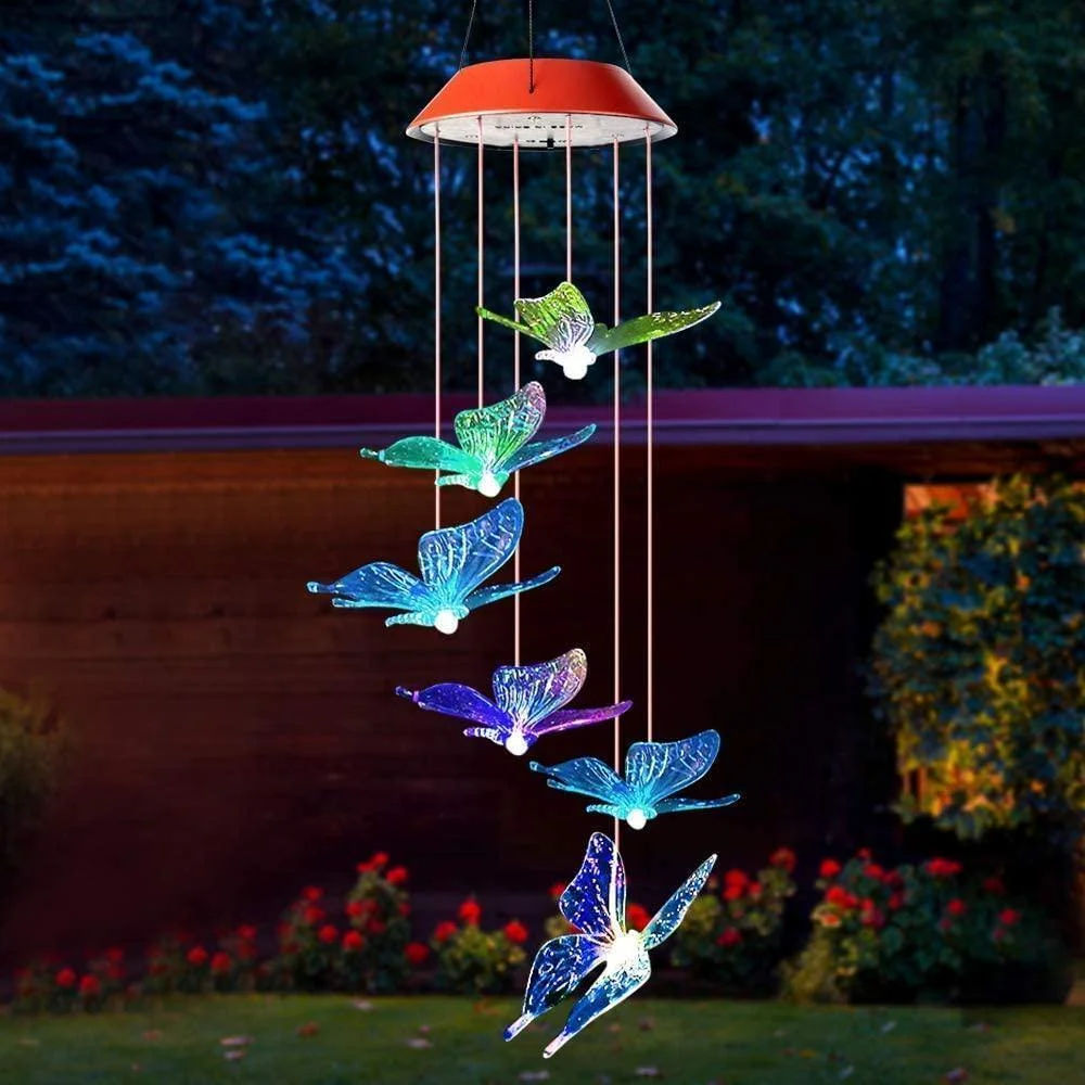 2021 Solar-Powered Butterfly Lights