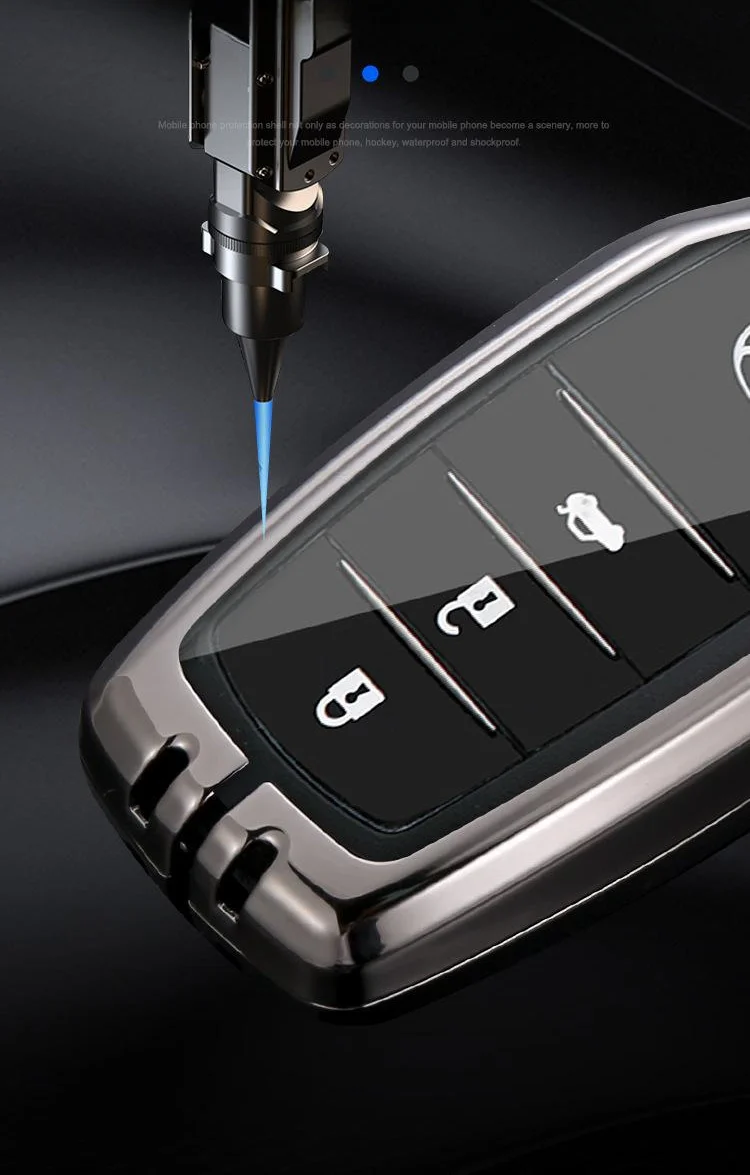 Mecha sports car style metal car keychain