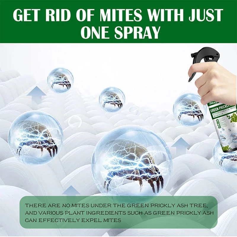 Effective Mite Removal Spray - Deep Cleans and Protects Health