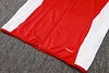 2024/2025 Arsenal Half-Pull Training Suit Red-White Football Shirt 1:1 Thai Quality