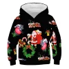Kid Boy Girl Christmas Hoodies 3D Printed Long Sleeve Hoodies