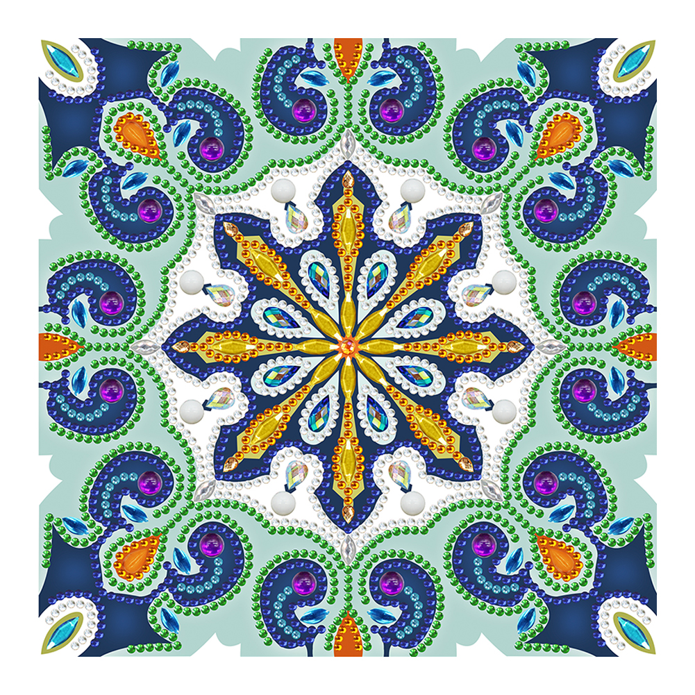

Mandala - 5D DIY Craft Wall Sticker - 20*20CM, 501 Original