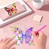4pcs DIY Butterfly Diamond Painting Stickers