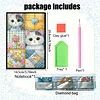 Cat 5D DIY Diamond Art Painting Notebook Kit 50 Pages A5 Rhinestone Art Painting Notebook Kit for Adults Beginners Holiday Birthday Gift