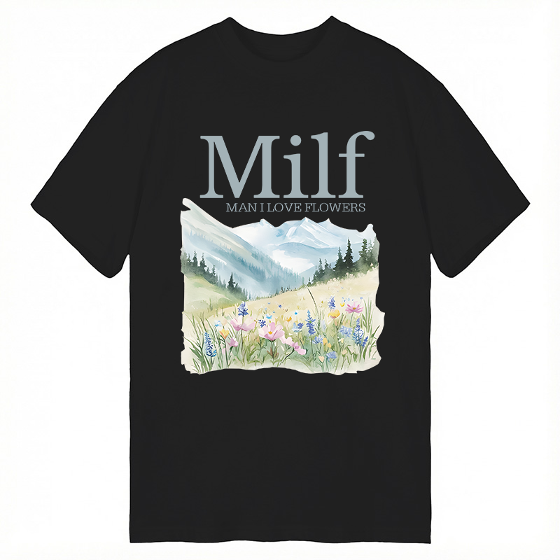 Man I Love Flowers Classic T-shirt elevenforest
