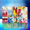 12pcs DIY Diamond Painting Greeting Cards Birthday Thanks Embroidery Postcard