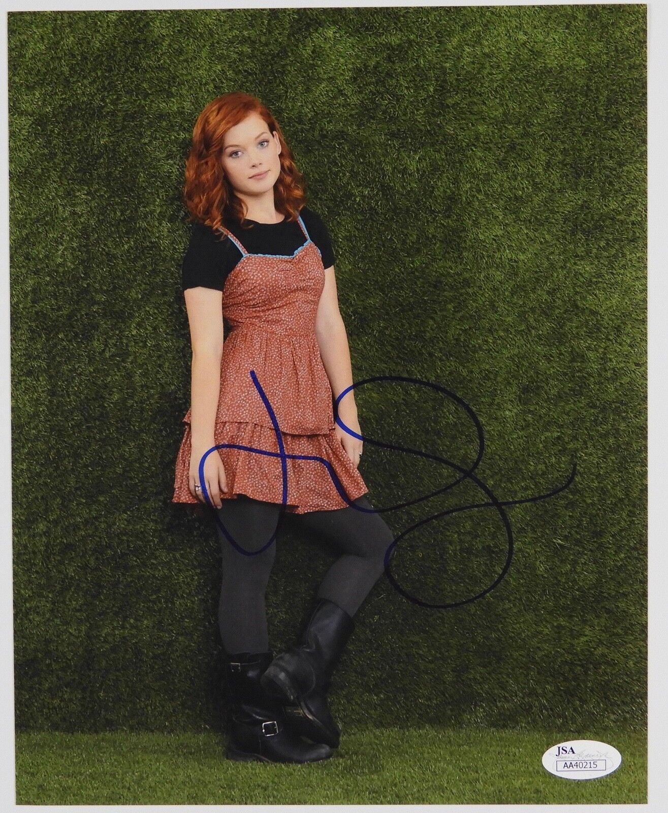 Jane Levy Suburgatory JSA signed autograph 8 x 10 Photo Poster painting