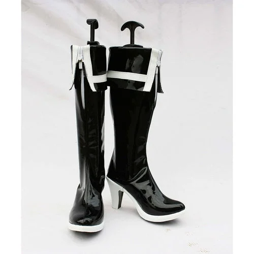 Vocaloid Miku Black Rock Shoote Cosplay Boots