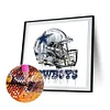 Dallas Cowboys - Rundbohrer Diamantmalerei - 40*40cm