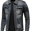 Fashion denim trend retro casual jacket