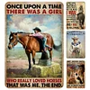 4pcs - Cowboy - Vintage Metal Signs(12*16Inch) - Cowboy