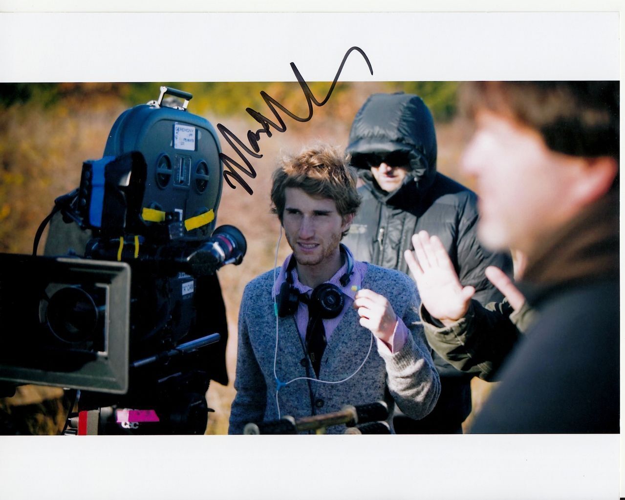 MAX WINKLER hand-signed CEREMONY 8x10 uacc rd coa ON-SET DIRECTING COLOR CLOSEUP