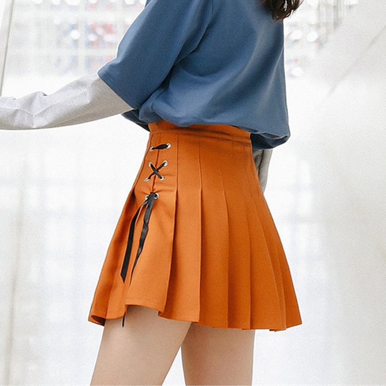 Short Pleated School Girl Skirts