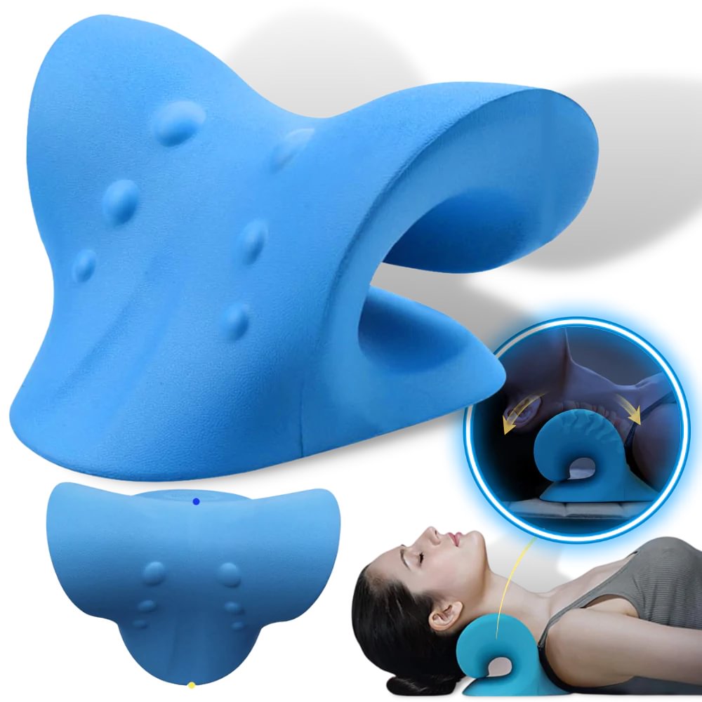 🔥LAST DAY 50% OFF🔥2022  Neck and Shoulder Relaxer, Cervical Traction Device for TMJ Pain Relief