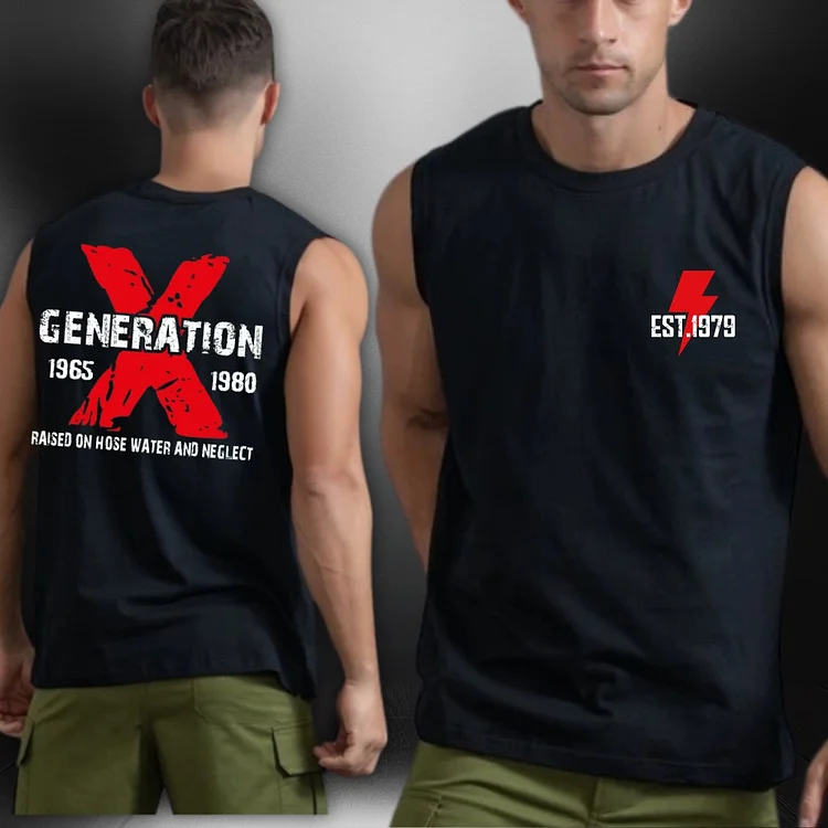 GenX Tank Top |Generation X Custom EST Tank For 1965-1980 Generation 