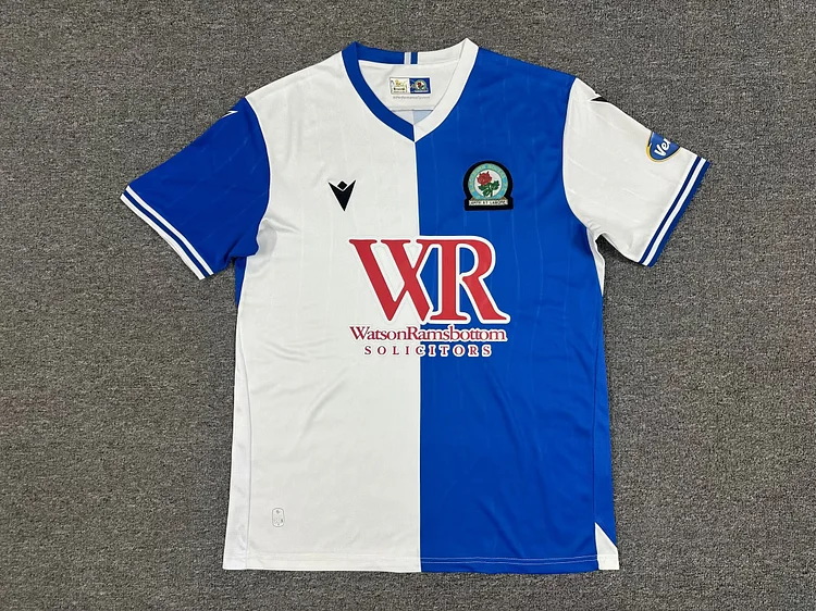 2025-26 new season-Blackburn home jersey-fan edition