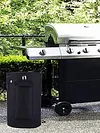 Propane Bottle Gas Tank Sun Cover with Storage Pocket for Trailer Grills Outdoor