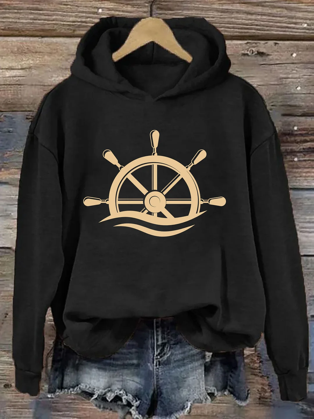 Ship Wheel Hoodie