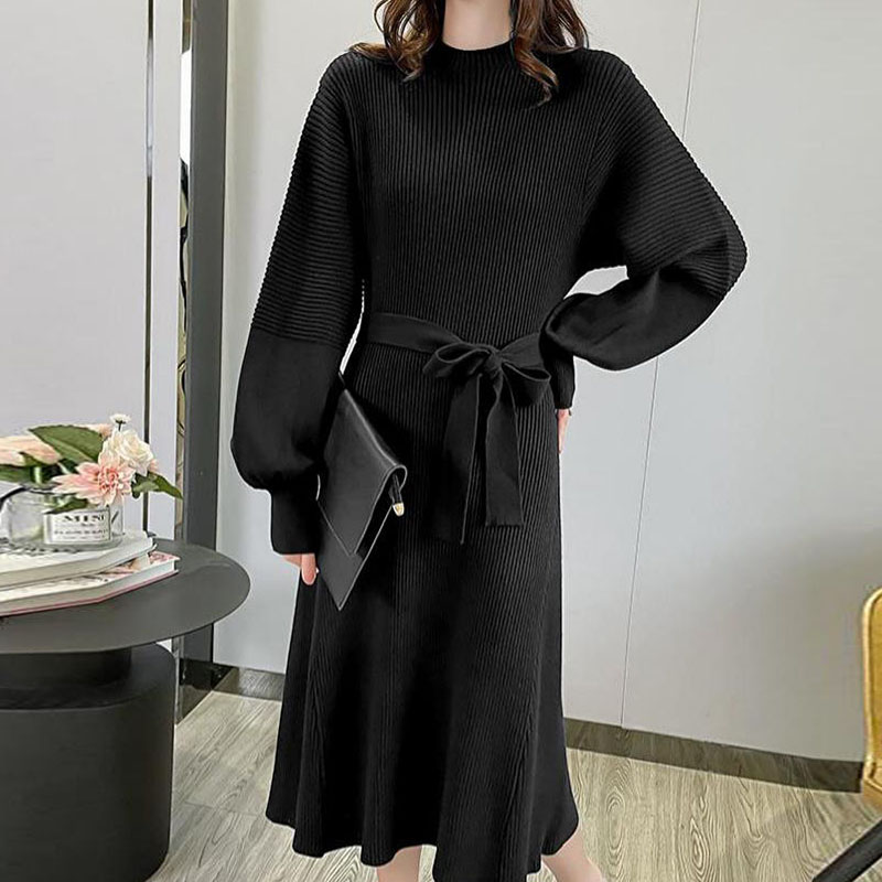 Simple Casual Sweater Dress