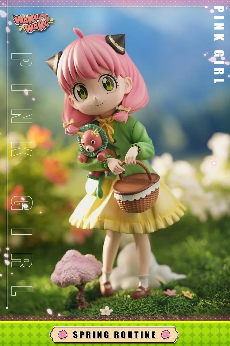 WakuWaku Studio - Four Seasons Spring Daughter Anya Forger Statue(GK)-