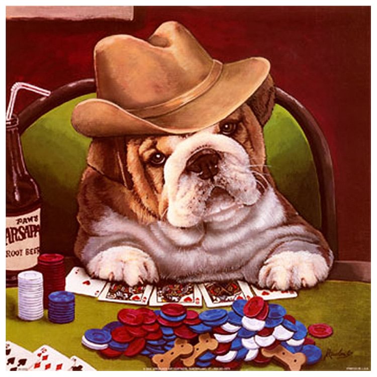 Dog   Diamond Painting 30*30CM