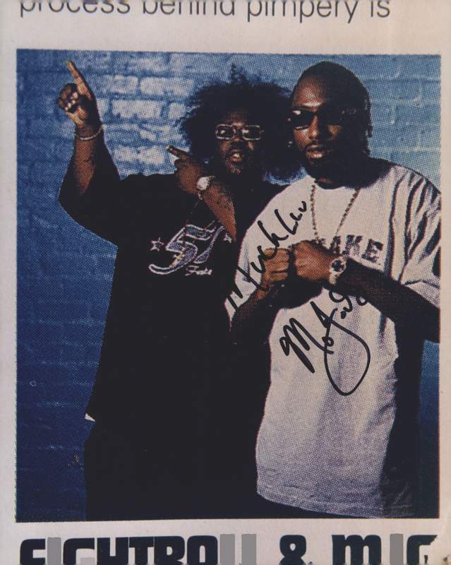 MJG M.J.G. authentic signed rap 8x10 Photo Poster painting W/Certificate Autographed (A0935)