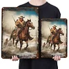 Cowboy - Metal Tin Signs(8*12Inch/12*16Inch)