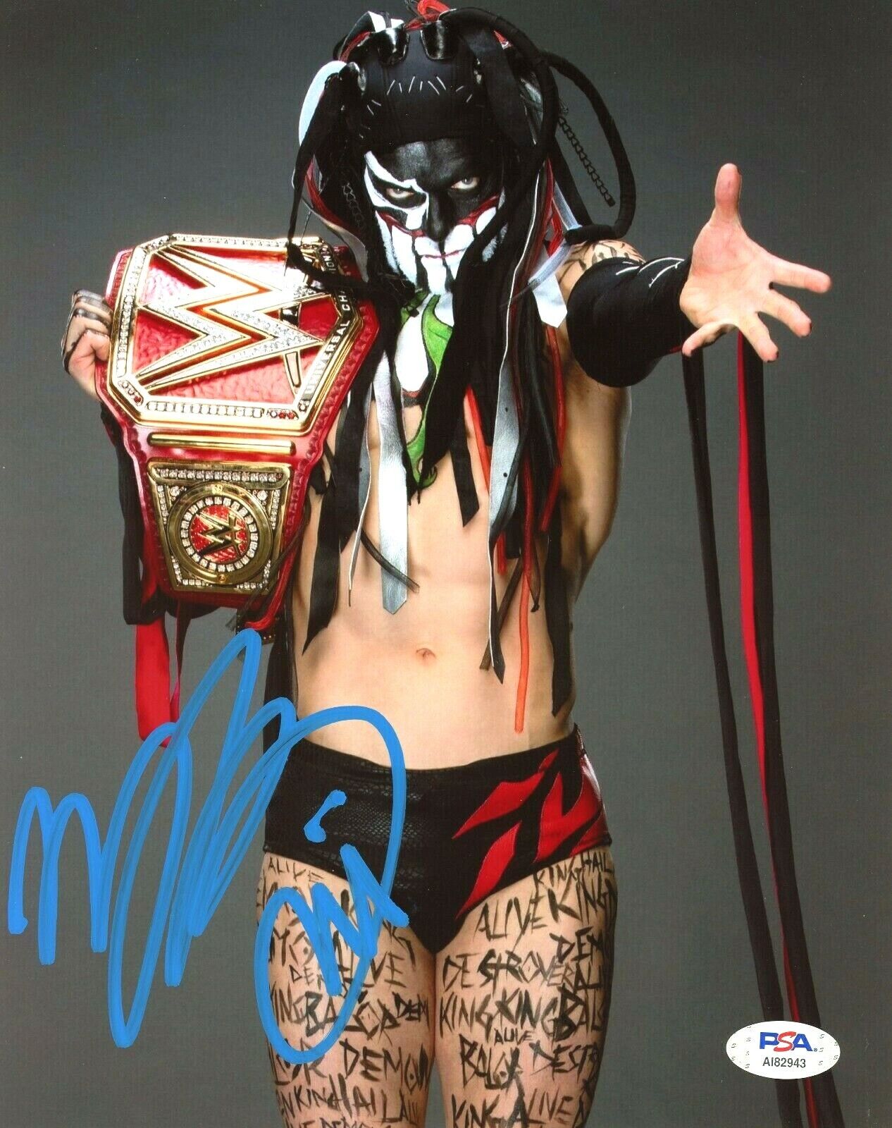 WWE FINN BALOR HAND SIGNED AUTOGRAPHED 8X10 Photo Poster painting WITH PROOF AND PSA DNA COA 33