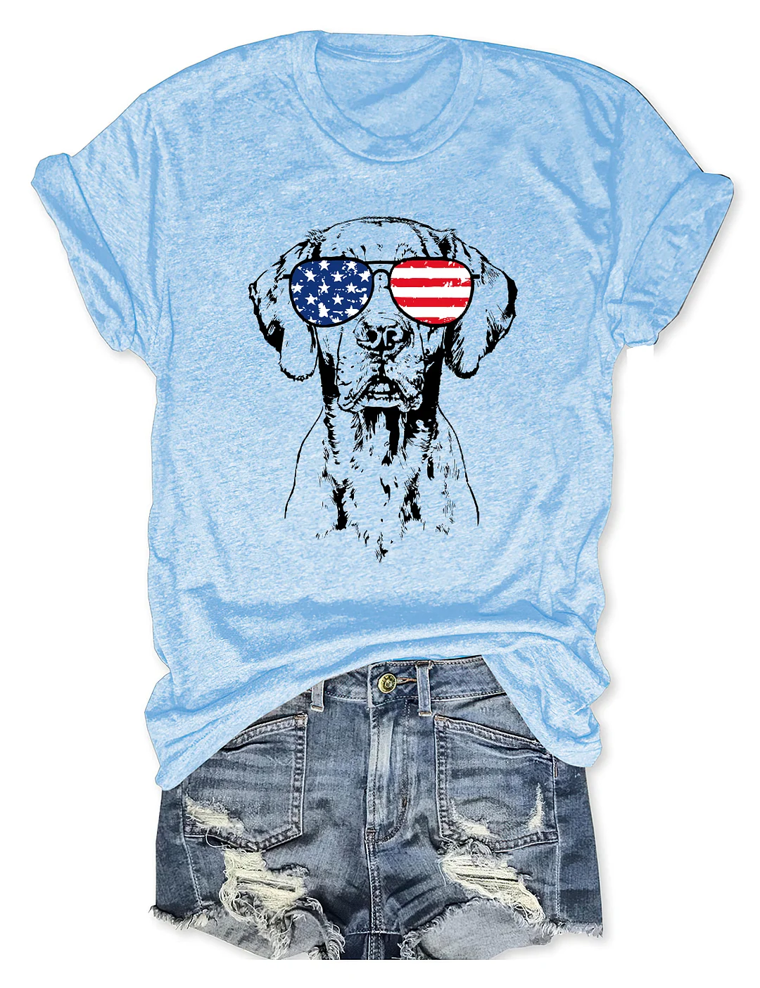 Dog 4th Of July T-shirt