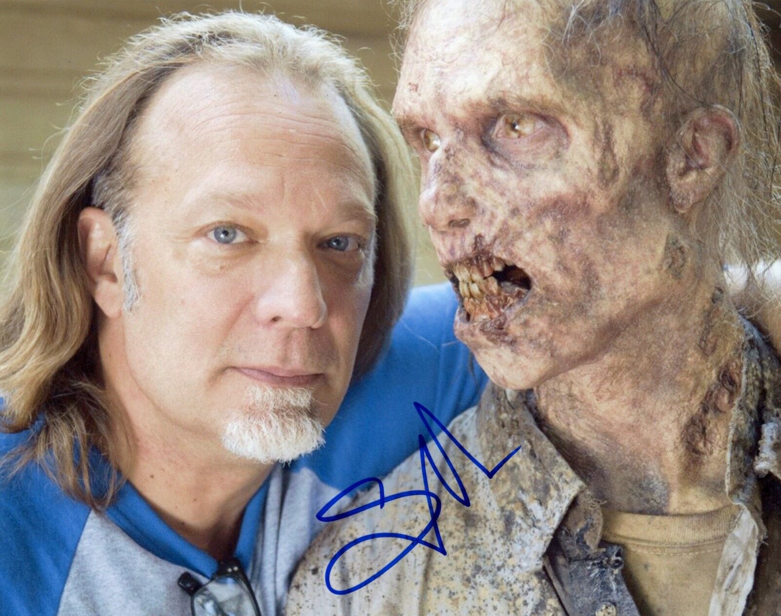 ~~ GREG NICOTERO Authentic Hand-Signed THE WALKING DEAD