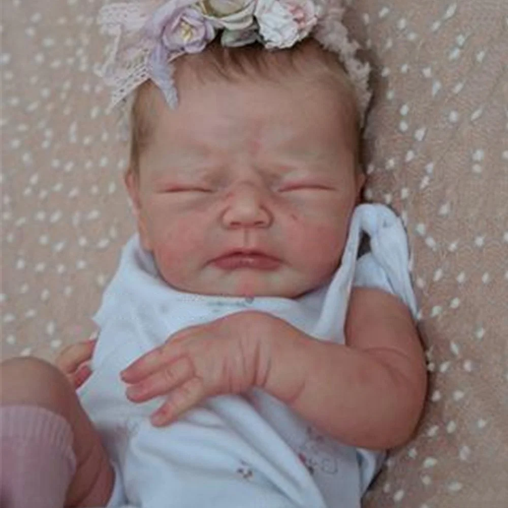 17'' Little Adriesdolls Full Silicone Baby Girl