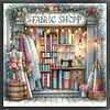 Sewing House-11CT Stamped Cross Stitch 45*45cm/17.72*17.72in