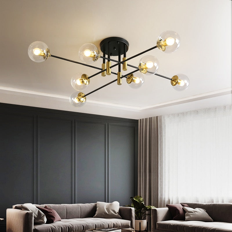 Copper Pendant Light Living Room Brass Pendant Lamps Dining Room ...