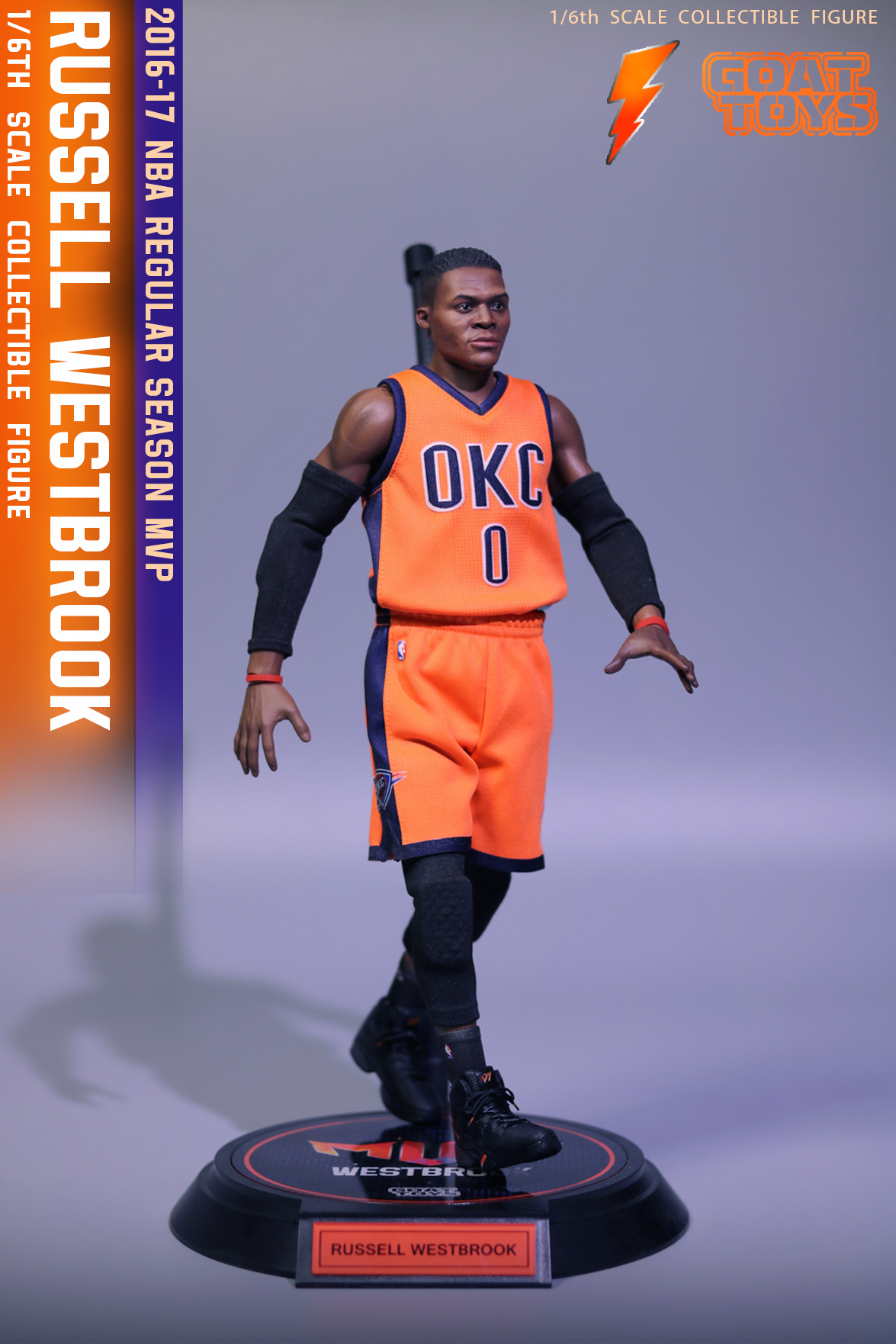 PRE-ORDER Goat Toys Studio - NBA Russell Westbrook 1/6