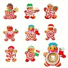 8pcs DIY Diamond Painting Coaster Kit - Christmas