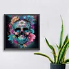 Diamond Painting-DIY Crystal Rhinestone Skull