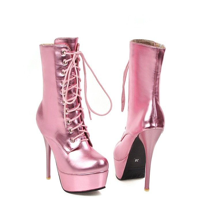 European And American Fashion Cross Strapped Fashion Boots-PABIUYOU- Women's Fashion Leader